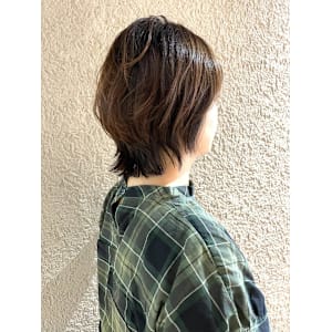 伸ばしかけOKくびれウルフショート