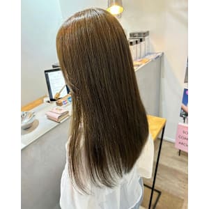 ブリーチベージュカラー髪質改善トリートメント