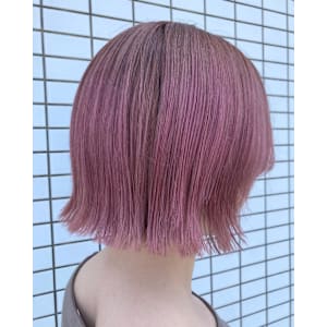 《cropes辻堂 阿部》ペールピンクナチュラルルーツカラー