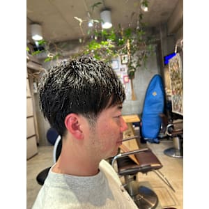 ツーブロックマッシュ