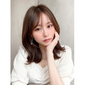 30代/40/小顔ヘア/前髪/アンブレラカラー/こなれミディ - AFLOAT/L 錦糸町【アフロートエル】【アフロートエル キンシチョウ】掲載中