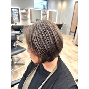 ハイライト/白髪ぼかし/ホワイト/シルバー/白髪ぼかしハイラ