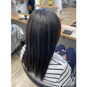 G 白髪ぼかしハイライト