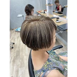 G 白髪ぼかしハイライト