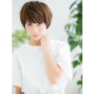 【仙台 Nelu】ココアベージュ×大人マッシュヘア