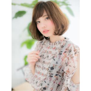 オレンジブラウンで大人フレンチガーリー