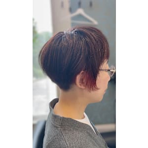 大人かわいいマッシュショート