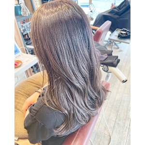 ブリーチなし明るめカラー