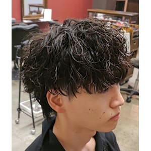 ゆるふわ波巻きマッシュ