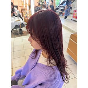 カシス（ブリーチなしダブルカラー）