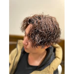 スパイラルパーマ