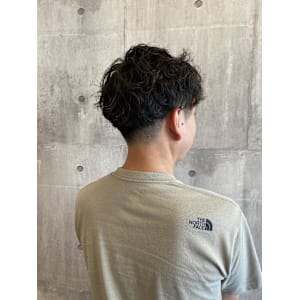 マッシュ×ツイストスパイラルパーマ