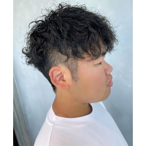 ツイストスパイラルパーマ/メンズパーマ/ツーブロック