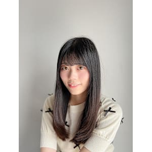 ナチュラルストレート