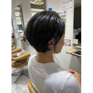 クセを生かしたショート