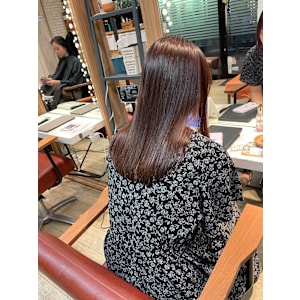 縮毛矯正×カラー