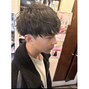 men's デザインカット《ルードマッシュ》