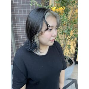 ♪前髪インナーカラー♪