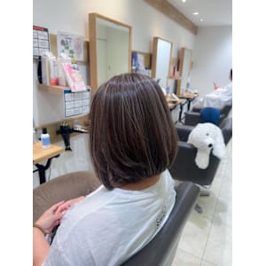 白髪ぼかし　脱白髪染め　【藤沢　藤沢駅】