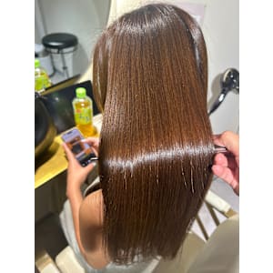 "髪質改善で叶える" ハイトーン艶髪 『銀座/個室』