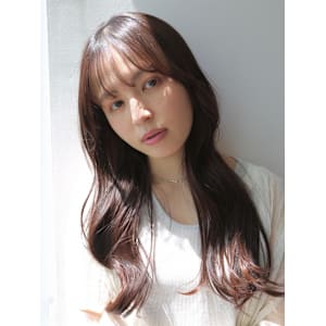 韓国風うるツヤレイヤースタイル