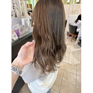 グレージュ　韓国ヘア 10代20代30代