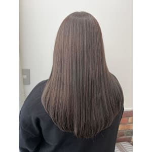 グレージュ　韓国ヘア 10代20代30代