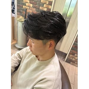 ラフカール　毛流れパーマ　メンズパーマ 10代20代30代