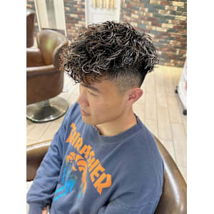 メンズカット　外国人風スペインカール/10代20代30代