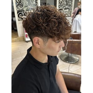 メンズカット　外国人風スペインカール/10代20代30代