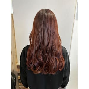 暖色カラーお客様スタイル