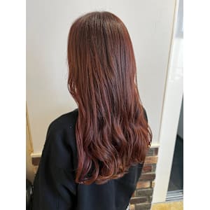 暖色カラー　お客様スタイル