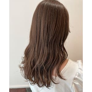 浅草　韓国ヘア　レイヤー　グレージュ　20代30代40代