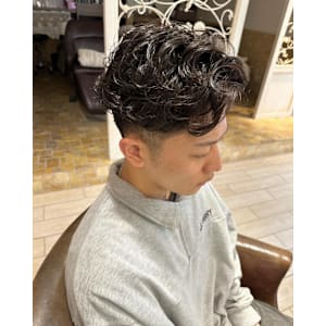 ラフカール　メンズパーマ 10代20代30代