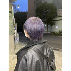 前髪/アンブレラカラー/こなれミディ/イメチェン/ウェーブ - ブリーチ&トリートメント&ショート HETTU 仙台駅前店【ヘッツ】掲載中