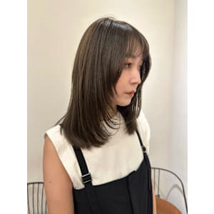 池袋 イルミナカラー レイヤーカット 小顔  透明感カラー♪