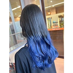 BLUE×グラデーション