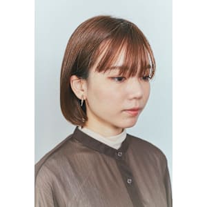 秋におすすめ！インナーカラー×ベージュ×ボブカット！ボブヘア