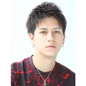 ツーブロック 刈り上げ ビジカジ ショート 福岡 天神