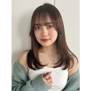 髪質改善/ストレート/アッシュブラウン/艶カラー