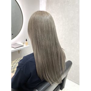 髪質改善×ハイトーンカラー