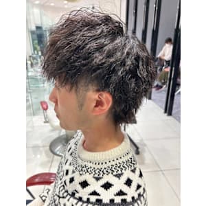 束感スパイラルパーマ