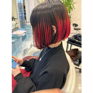 グラデーションカラー♪ビビッドRED