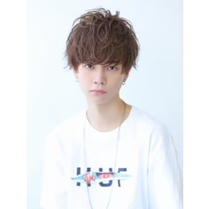 ラフ束マッシュショート ツーブロック 刈り上げ 天神 大名