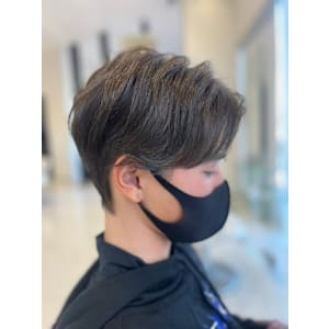 メンズ今っぽ透明感カラー