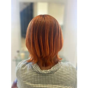 オレンジベージュくびれスタイル♪ - HAIR & MAKE EARTH 浜松志都呂店【ヘアメイクアース ハママツシトロテン】掲載中