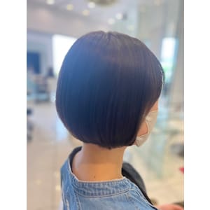 小顔丸みショートスタイル