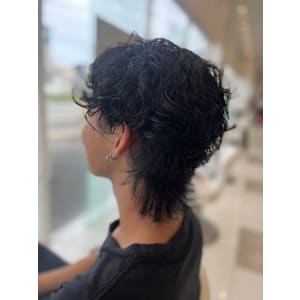 メンズマッシュウルフ