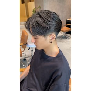 ◎夏らしいセンターパート