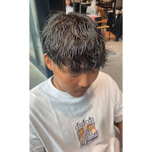 ◎爽やかな波巻きパーマ